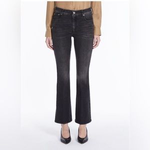 Weekend Max Mara flare black jeans - size 10 worn 1 time. Purchased in Paris